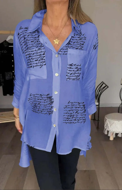 Lara - Camisa estampada elegante y versátil