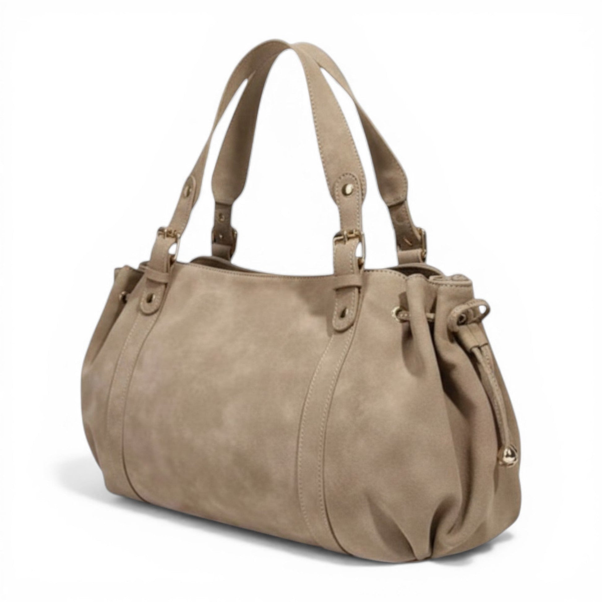 NWAE - Bolso Grande de Ante - CARMEN VELVET