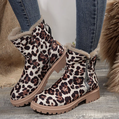 Aina - Botines de invierno cálidos y de confort diario