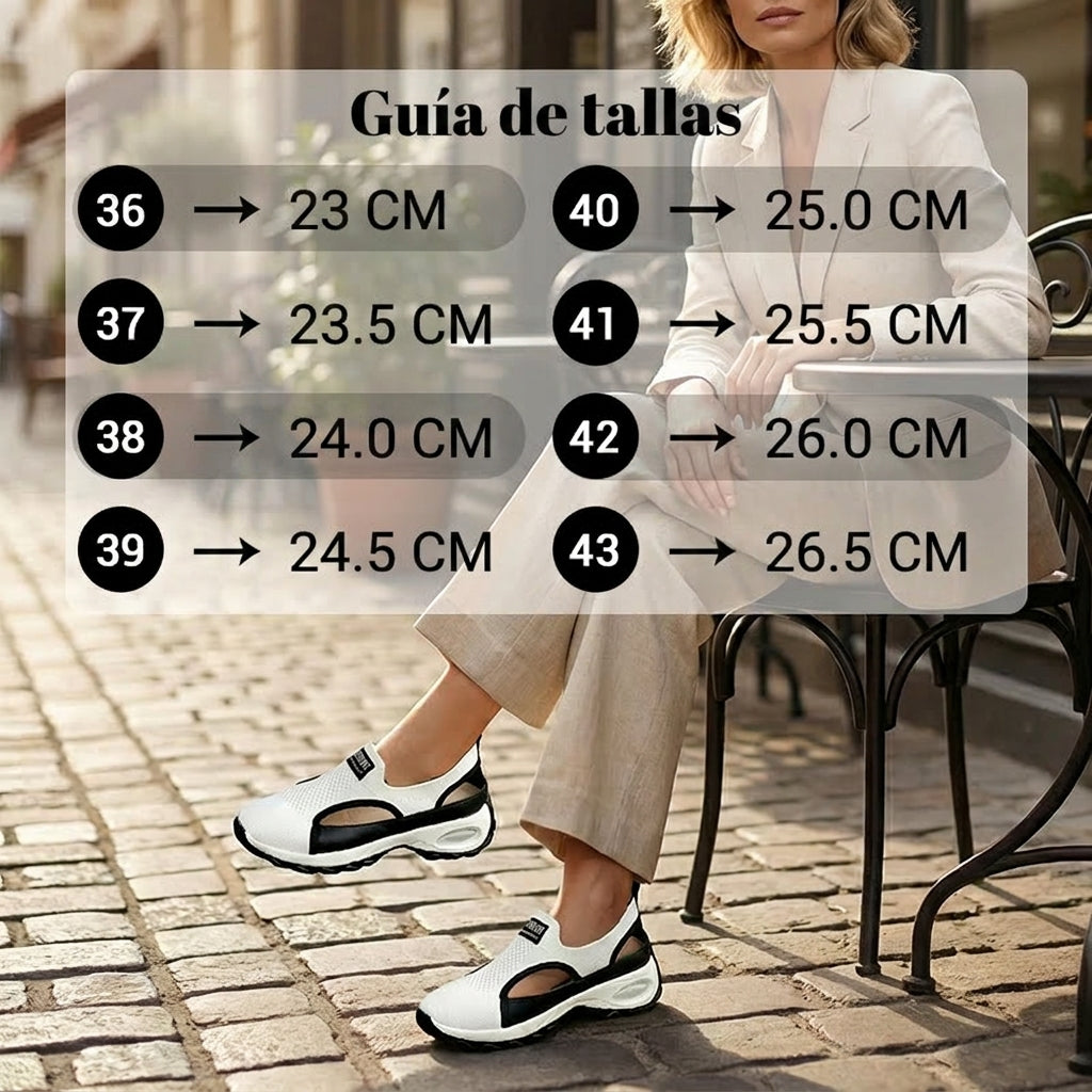 Marina - Zapatillas transpirables con cámara de aire