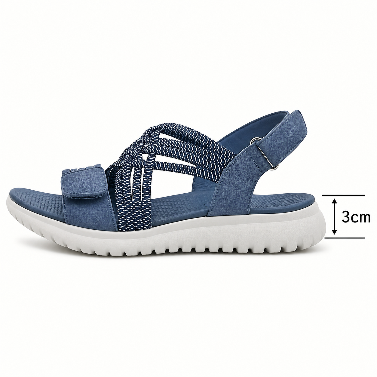 Teresa - Sandalias de confort ergonómico Ergonómicas