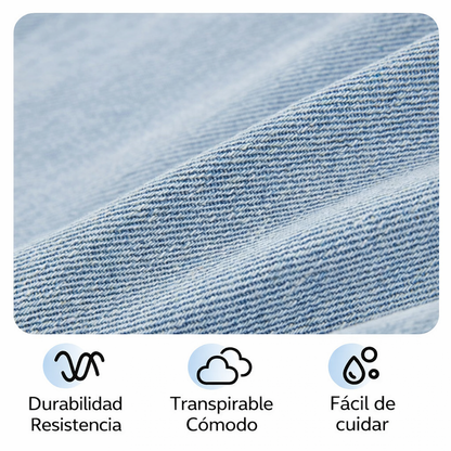Eva - Vestido denim