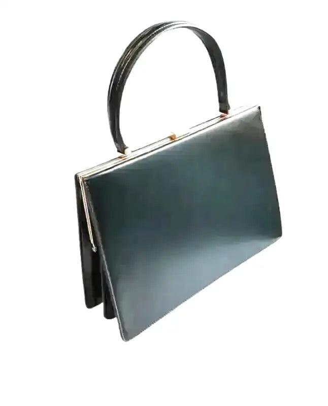 ANGIE - Bolso cuero liso vintage - CARMEN VELVET