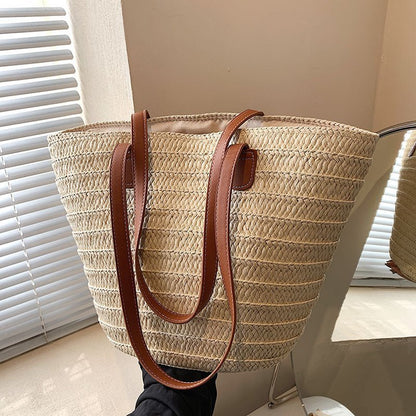 Ilana - Bolso shopper tejido para verano | CARMEN VELVET