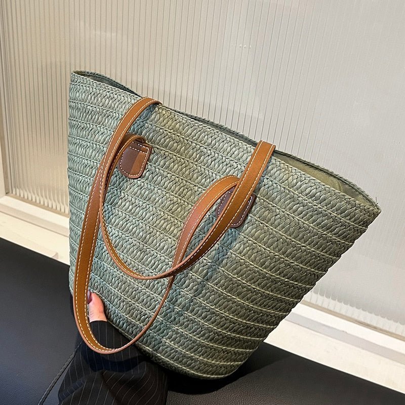 Ilana - Bolso shopper tejido para verano | CARMEN VELVET