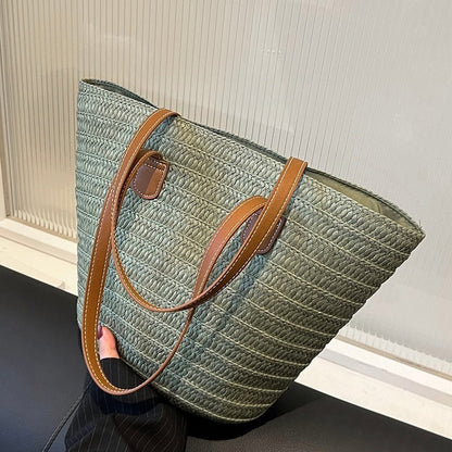 Ilana - Bolso shopper tejido para verano | CARMEN VELVET