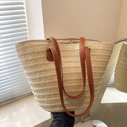 Ilana - Bolso shopper tejido para verano | CARMEN VELVET