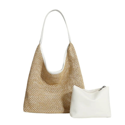 Calista - Sac hobo tissé avec pochette — image 11