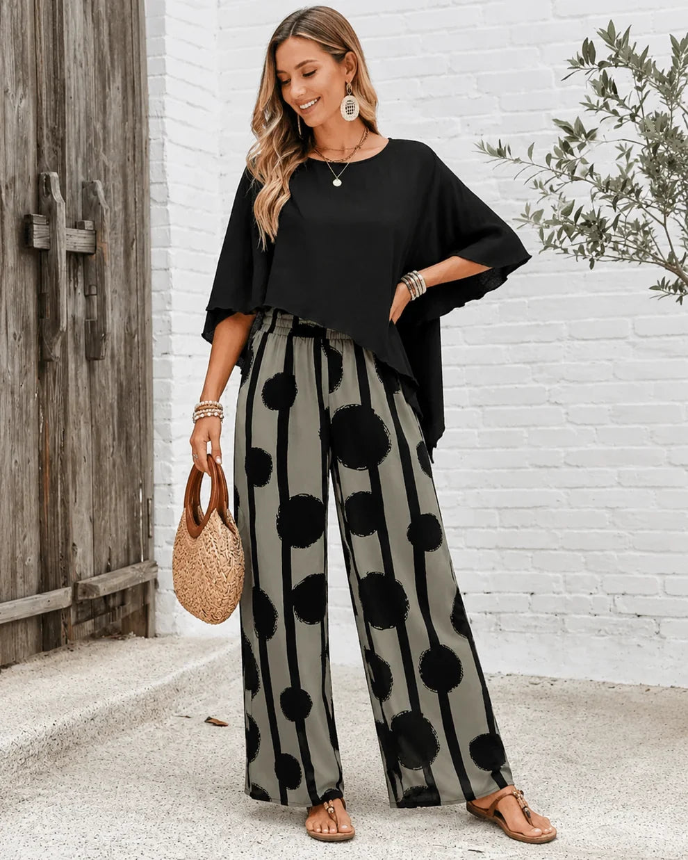 Nora - Conjunto elegante de dos piezas