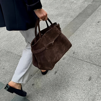 Arne - Bolso Grande elegante en ante - CARMEN VELVET