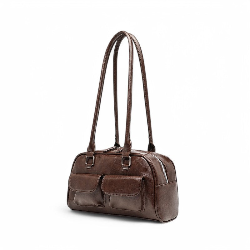GARANCE - Bolso elegante en cuero multibolsillos - CARMEN VELVET