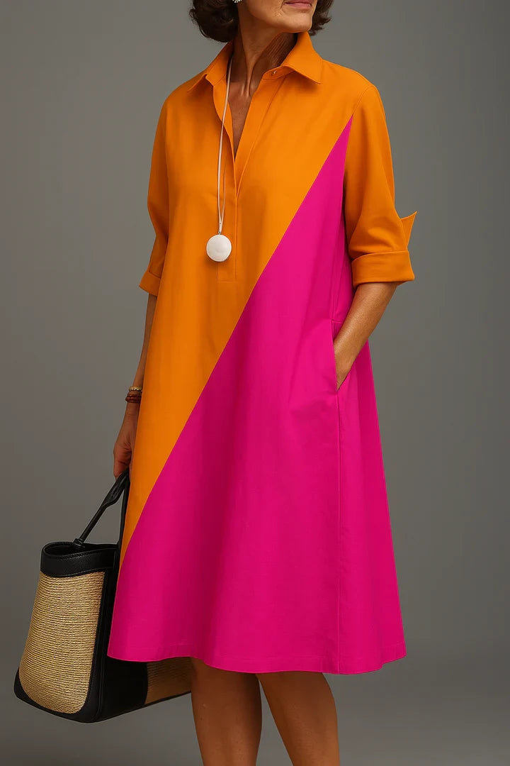 Victoria - Vestido midi elegante y refinado