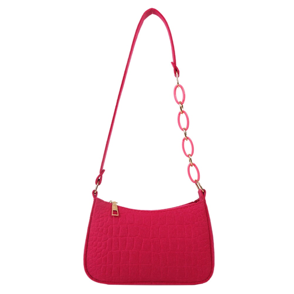 VANA - Bolso Pequeño bandolera en efecto croco - CARMEN VELVET
