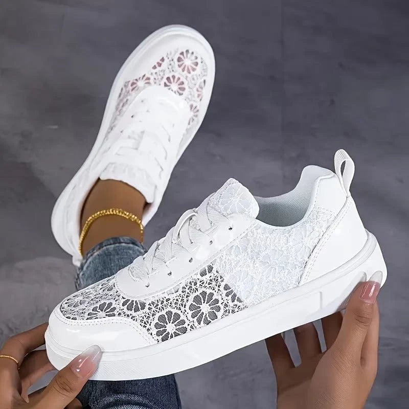 Alina - Zapatillas refinadas de encaje