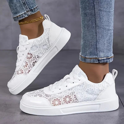 Alina - Zapatillas refinadas de encaje