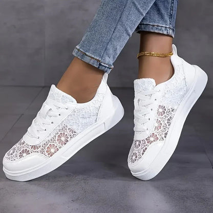 Alina - Zapatillas refinadas de encaje