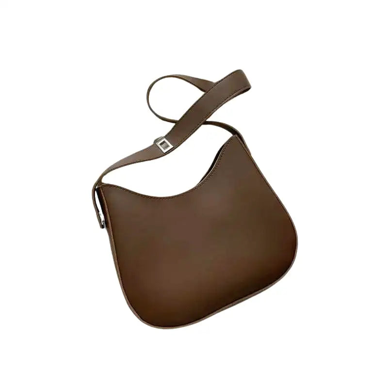 CARIDAD - Bolso Bandolera para llevar hombro - Marrón - CARMEN VELVET