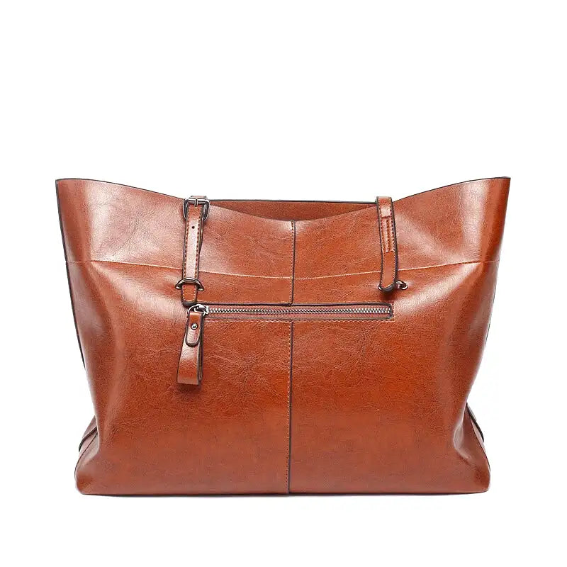 CATARINA - Bolso para el Día a Día de cuero liso - CARMEN VELVET