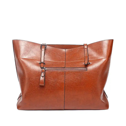 CATARINA - Bolso para el Día a Día de cuero liso - CARMEN VELVET