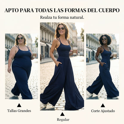 Oriana - Mono de estilo diario de tirantes finos