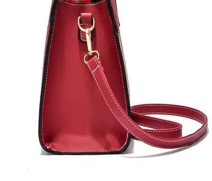 DÉMÉTER - Bolso Grande con bandolera en cuero - CARMEN VELVET