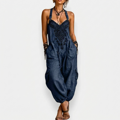 Adela - Mono bohemio bordado