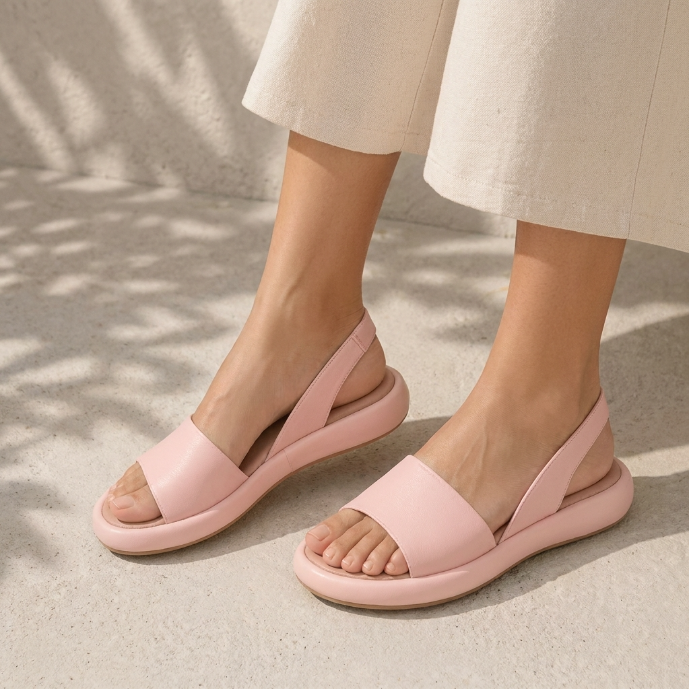 Nadia - Sandalias ergonómicas de confort diario