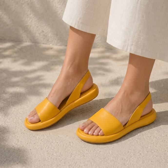 Nadia - Sandalias ergonómicas de confort diario