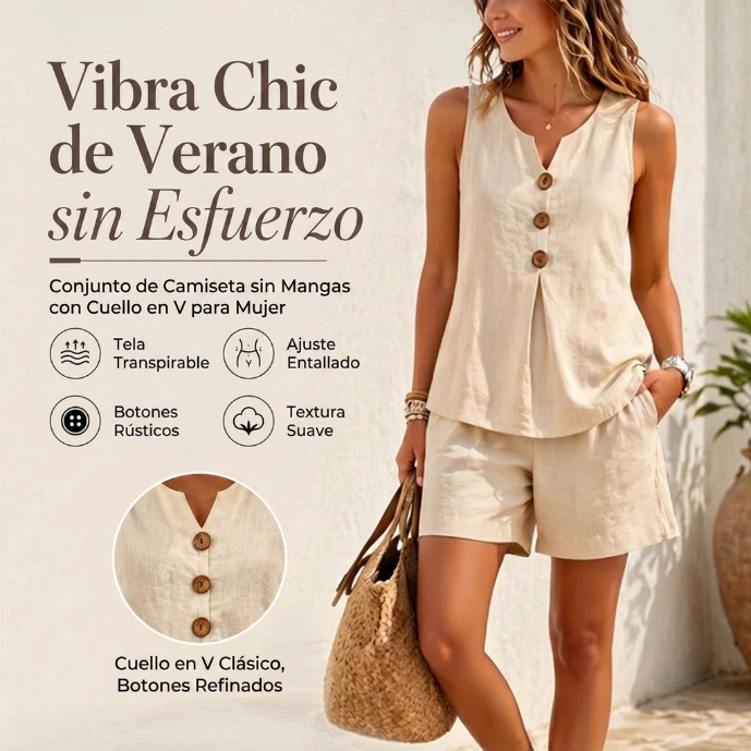Conjunto Esencia Natural - Conjunto de estilo diario