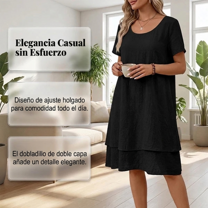 Marela - Vestido amplio y de caída ligera