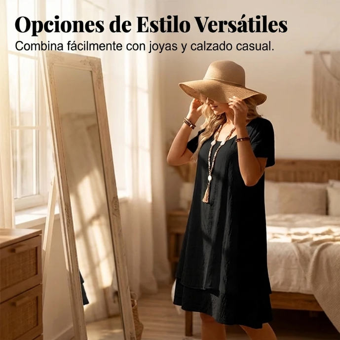 Marela - Vestido amplio y de caída ligera