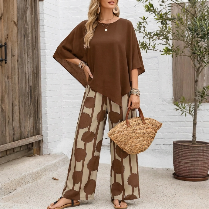 Nora - Conjunto elegante de dos piezas