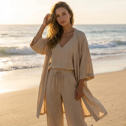 Olivia - Conjunto elegante de tres piezas