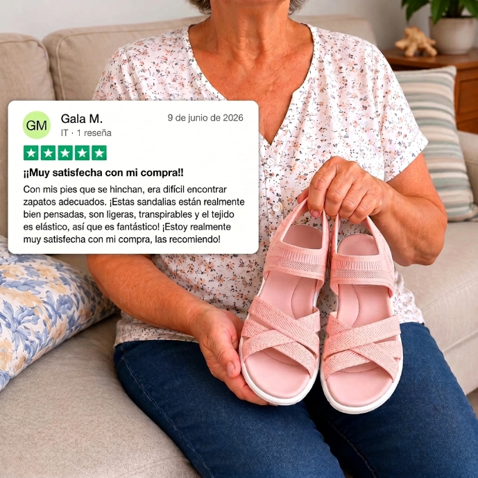 Sara - Sandalias ergonómicas de confort