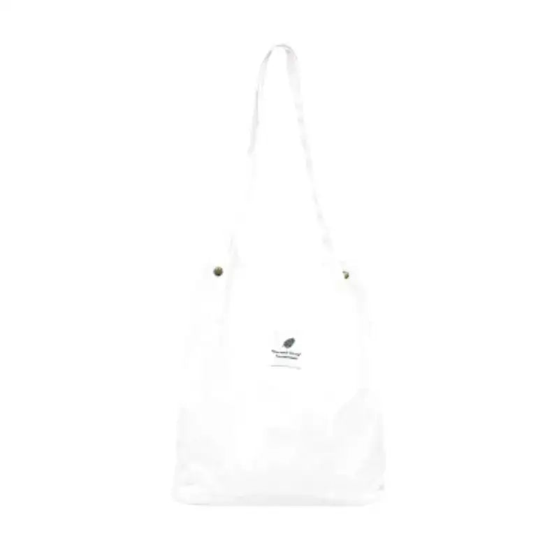ELENA - Bolso Tote en tejido estructurado - Blanco - CARMEN VELVET