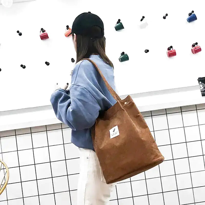 ELENA - Bolso Tote en tejido estructurado - CARMEN VELVET