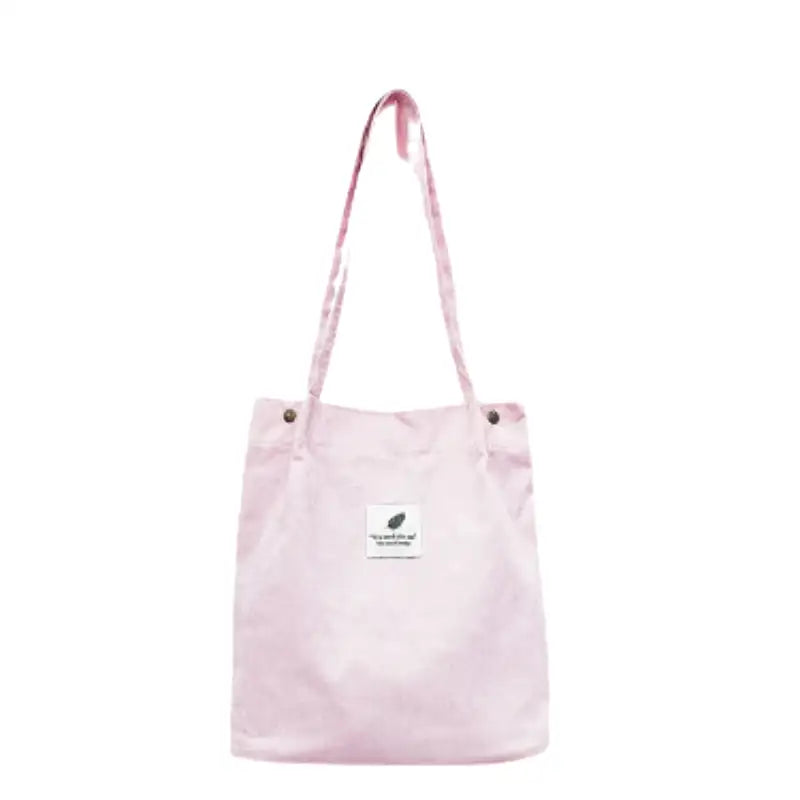 ELENA - Bolso Tote en tejido estructurado - Rosa - CARMEN VELVET