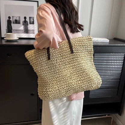 Ainara - Bolso shopper tejido de gran capacidad | CARMEN VELVET