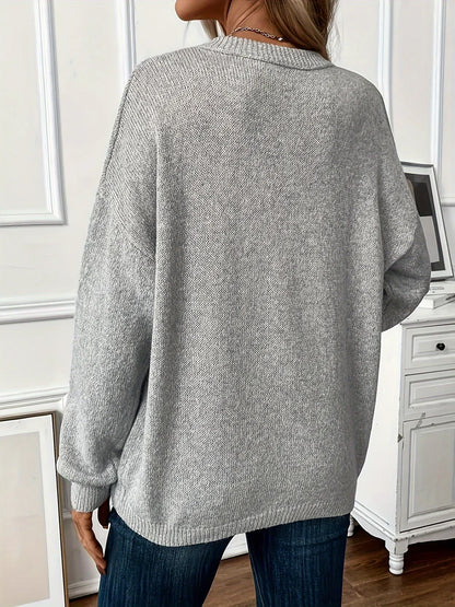 Lidia - Jersey básico y elegante de estilo diario