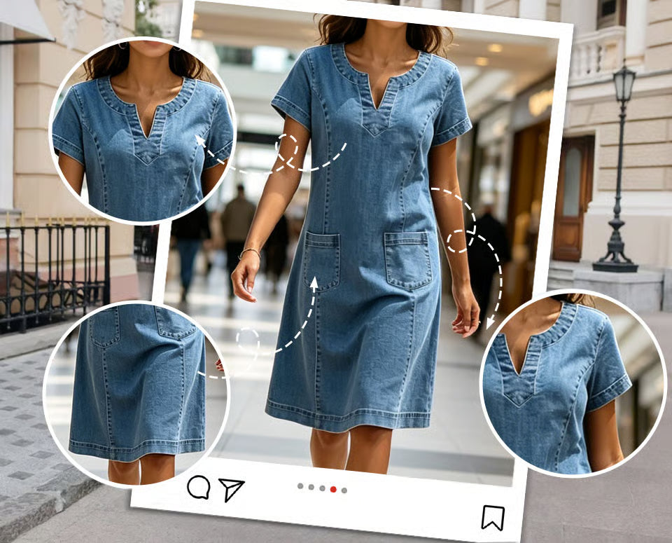 Clara - Vestido denim