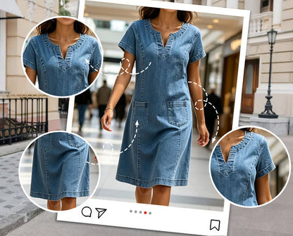Clara - Vestido denim