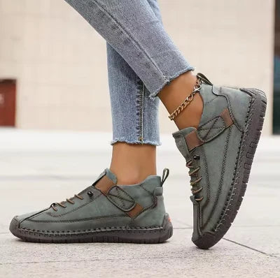 Marta - Zapatillas ergonómicas de confort diario de efecto piel