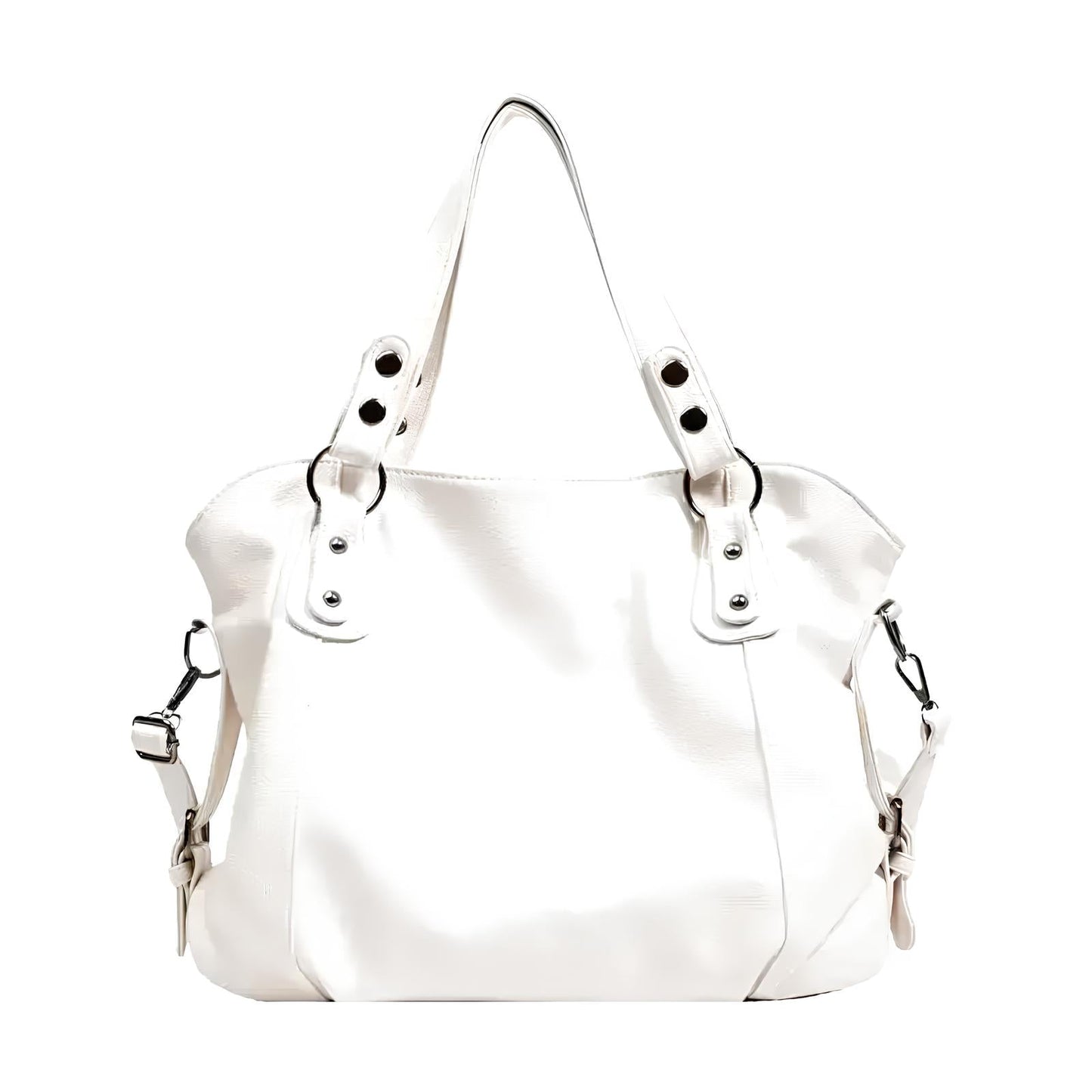 HÉRA - Bolso Grande en cuero suave - Beige - CARMEN VELVET
