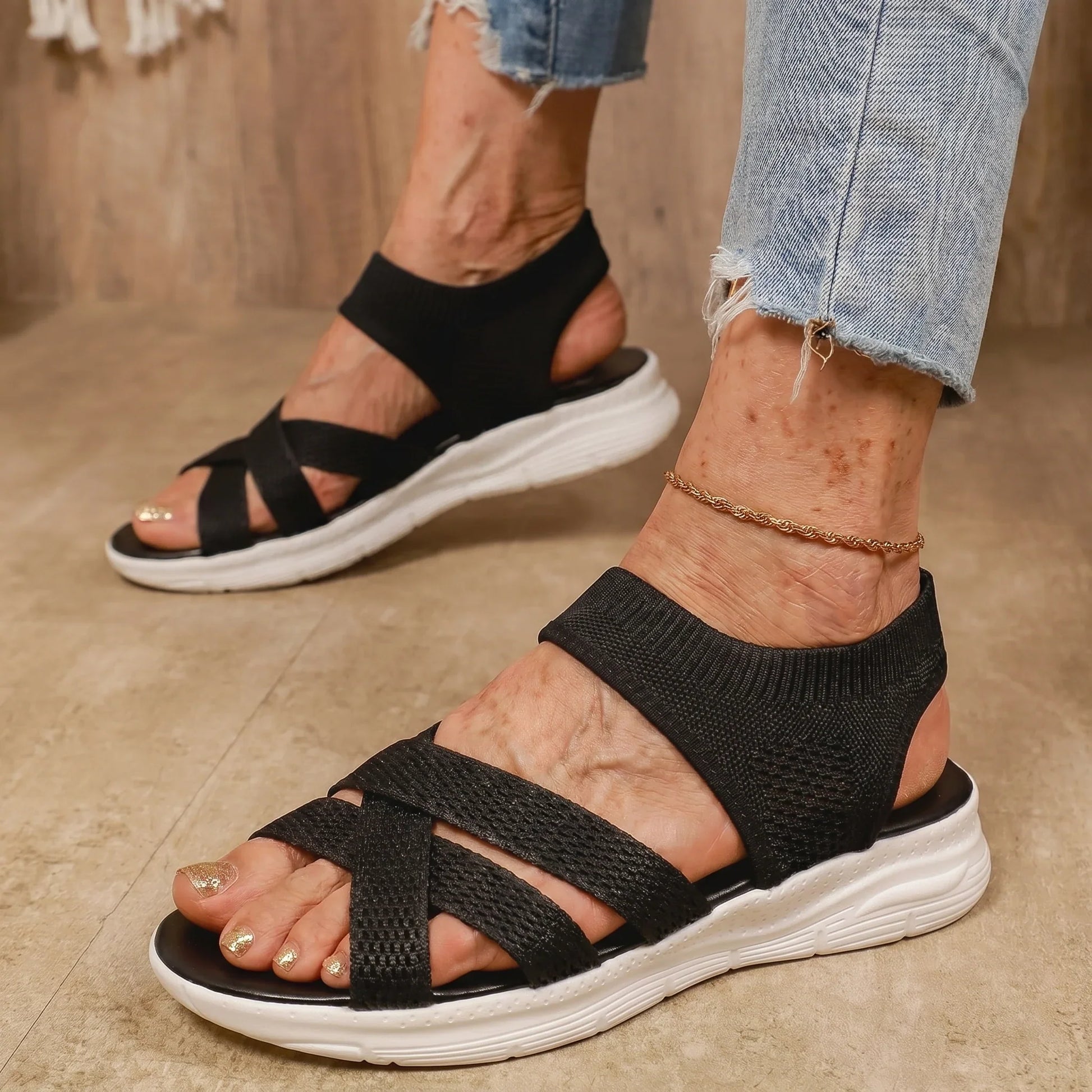 Sara - Sandalias ergonómicas de confort