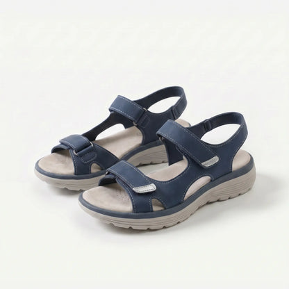 Malena - Sandalias de confort ergonómico con suela de buen agarre