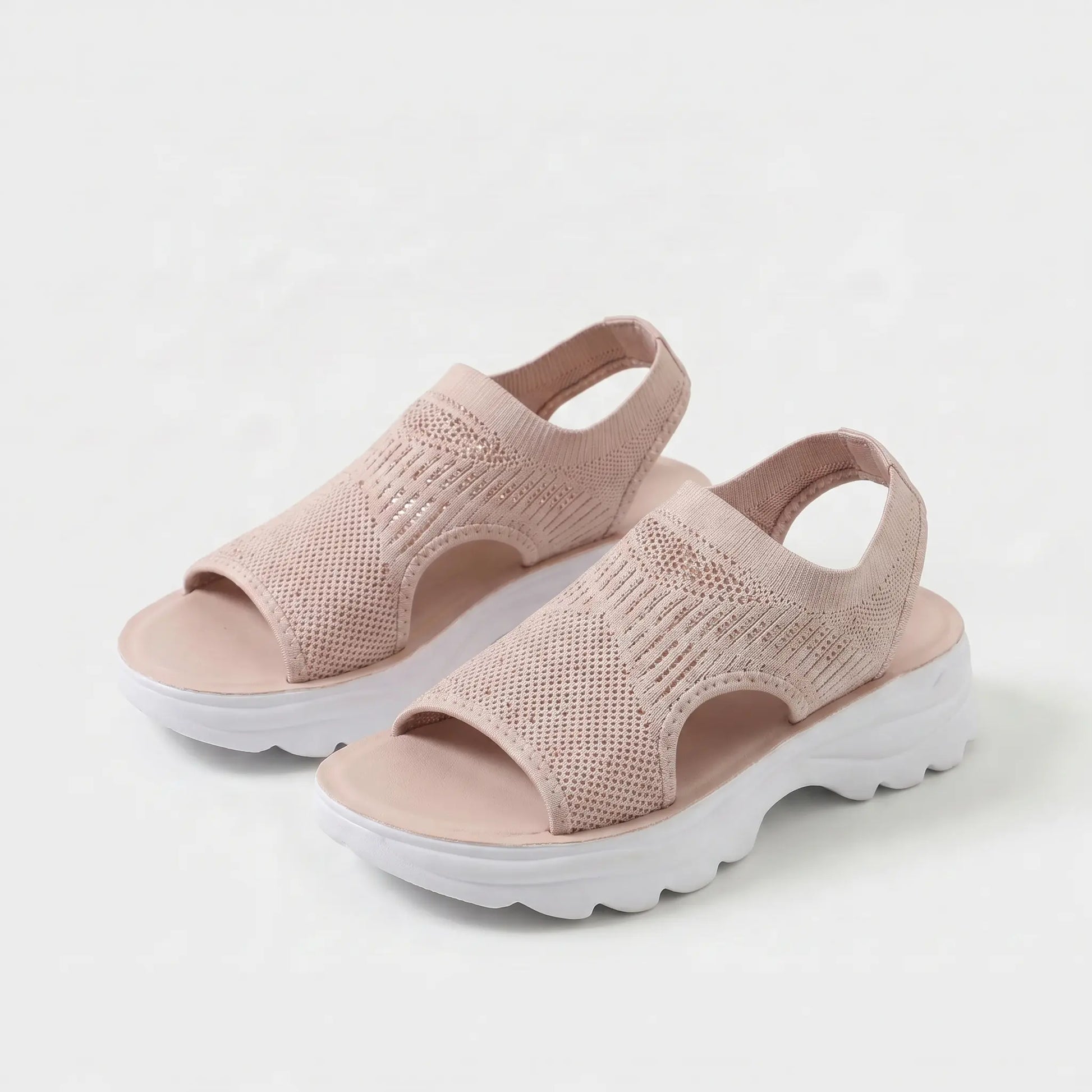 Selena - Sandalias de confort ergonómico con suela de buen agarre
