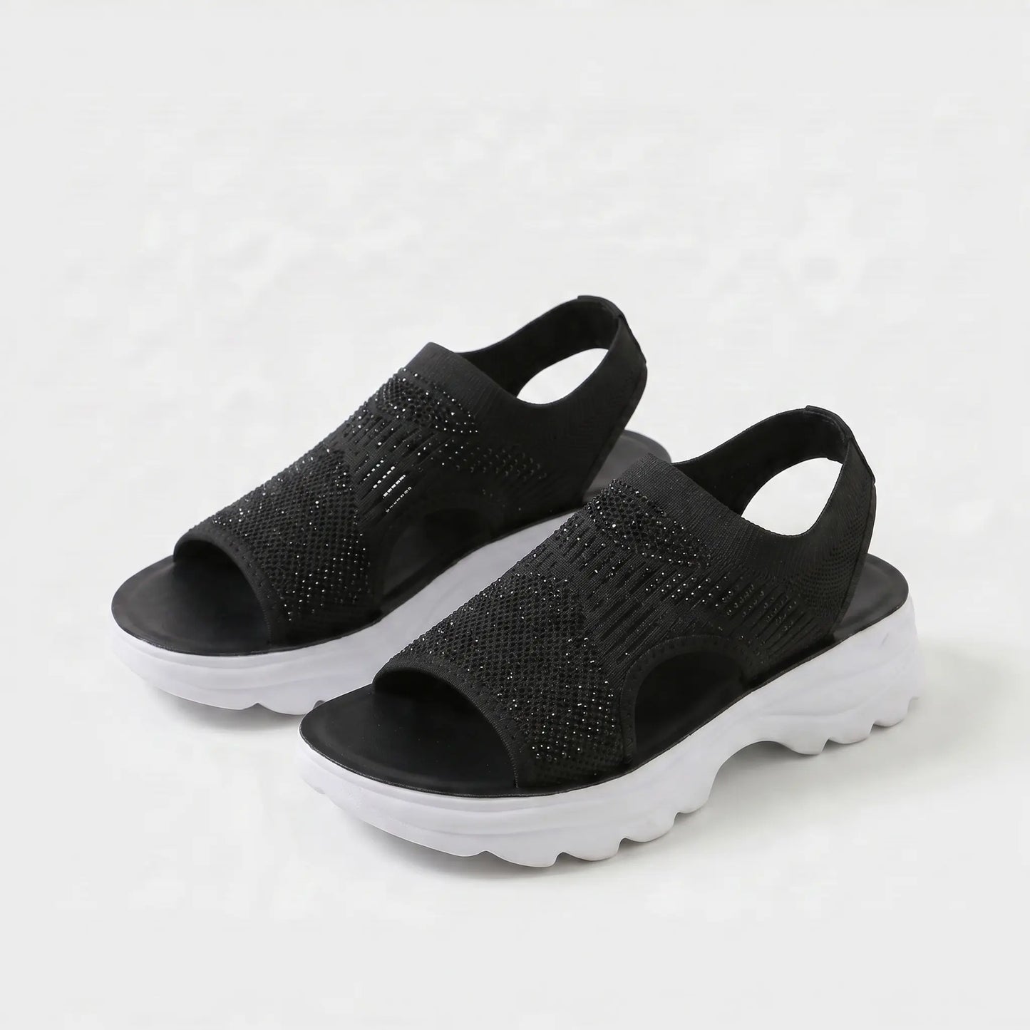 Selena - Sandalias de confort ergonómico con suela de buen agarre