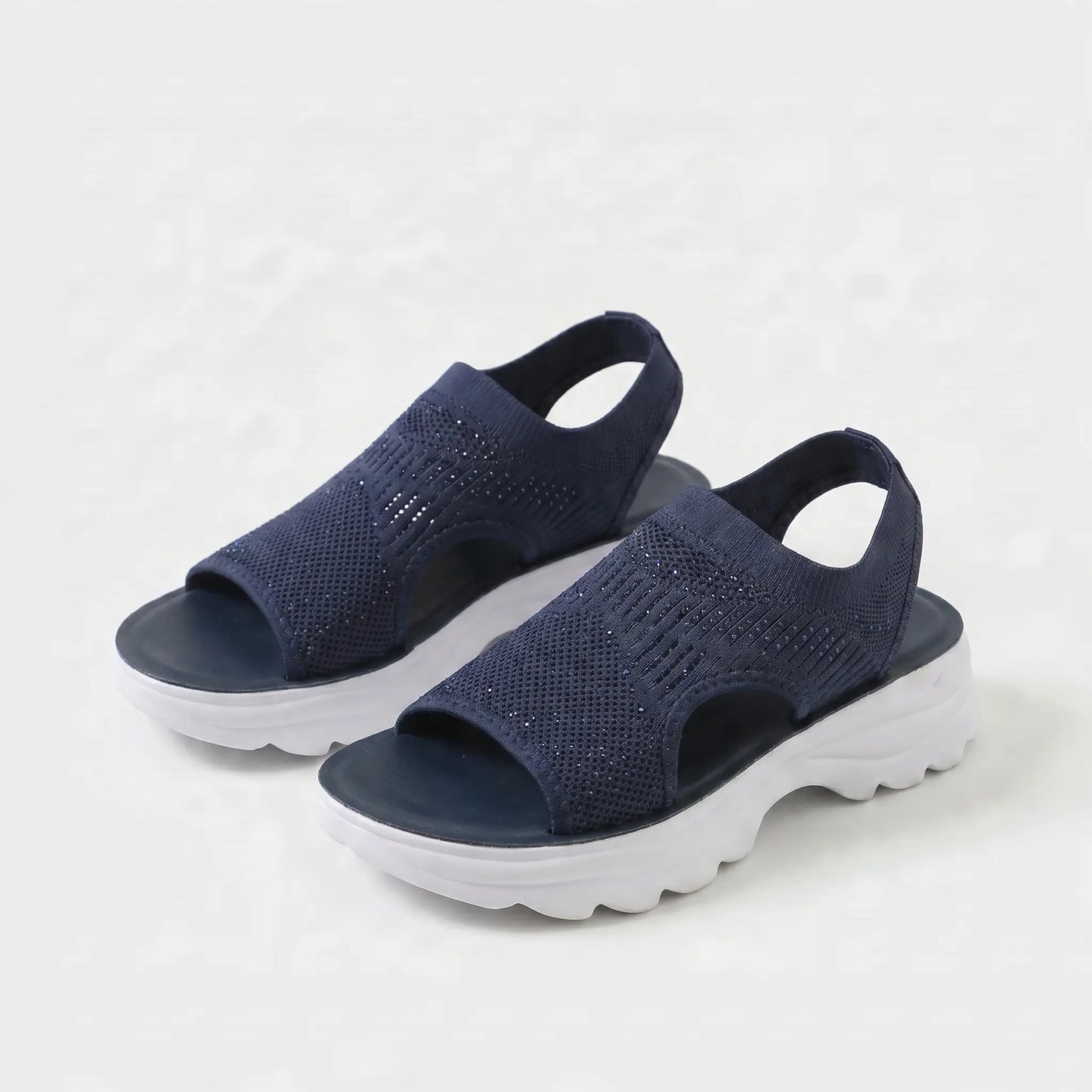 Selena - Sandalias de confort ergonómico con suela de buen agarre