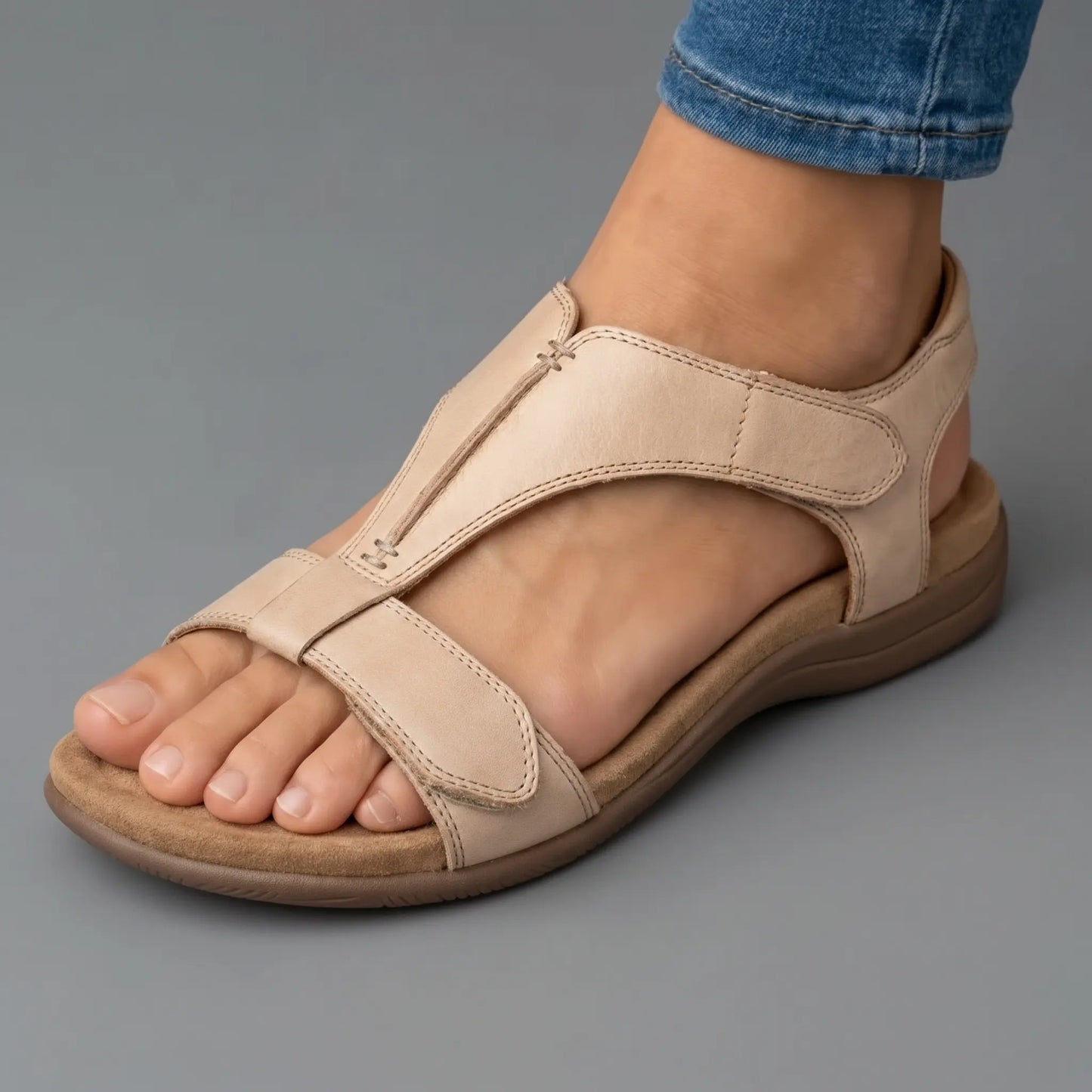 Olivia - Sandalias de confort ergonómico Ergonómicas