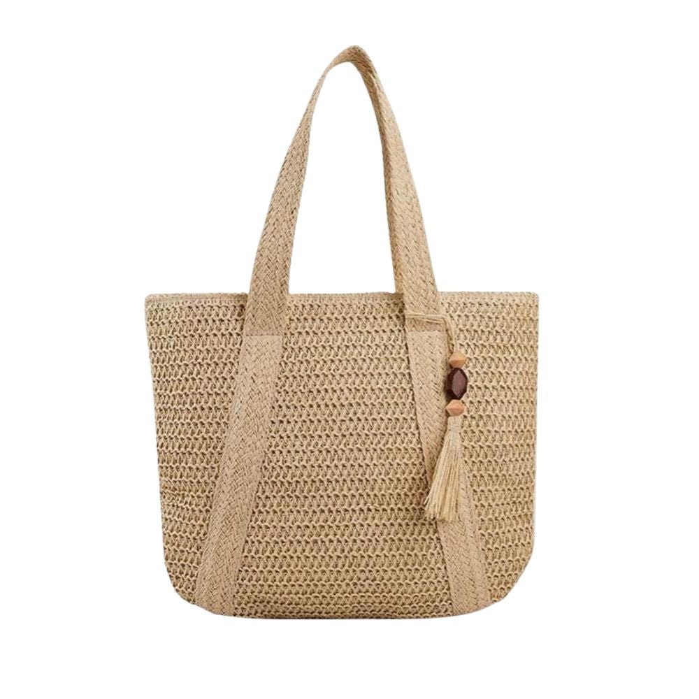Carlota - Bolso de playa tejido de gran capacidad | CARMEN VELVET